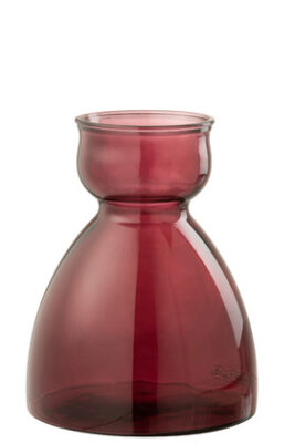 Vaso Flor Vetro Rosa Large - Jolipa