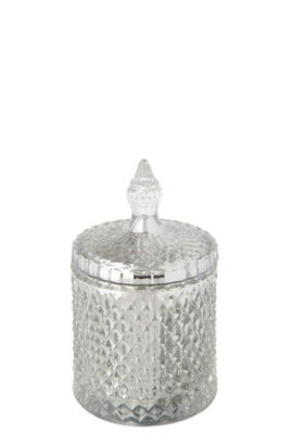 Candela Profumata Orientale White Heaven Vetro Argento - Jolipa