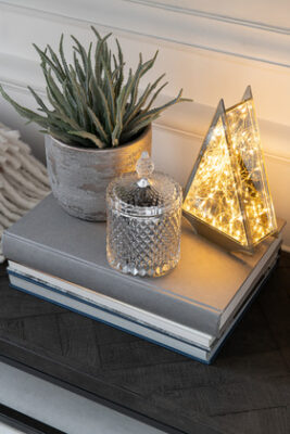Candela Profumata Orientale White Heaven Vetro Argento - Jolipa - immagine 3