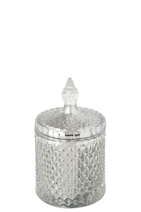 Candela Profumata Orientale White Heaven Vetro Argento – Jolipa