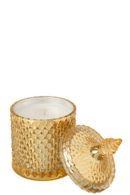 Candela Profumata Midnight Magic Vetro Oro - Jolipa - immagine 2