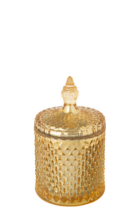 Candela Profumata Midnight Magic Vetro Oro – Jolipa