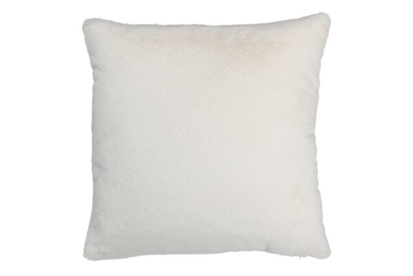 Cuscino Quadretti Quadrato Poliestere Marrone/Bianco - Jolipa - immagine 2