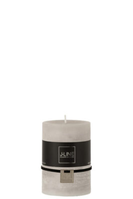 Candela Cilindrica Grigio Chiaro - Jolipa