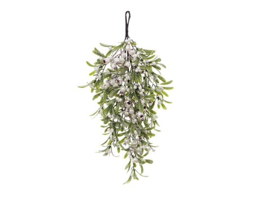 FUORIPORTA VISCHIO E PERLE VERDE/BIANCO - BRUCO
