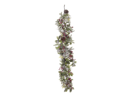 GARLAND SALVIA-PIGNE-BACCHE VERDE/ROSSO – BRUCO