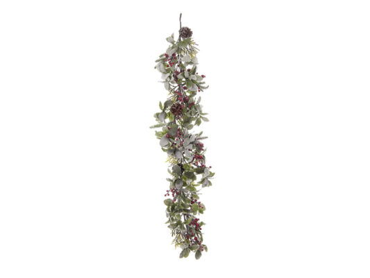 GARLAND SALVIA-PIGNE-BACCHE VERDE/ROSSO - BRUCO