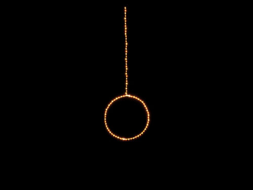 CERCHIO LUMINOSO DA SOSPENSIONE – BRUCO