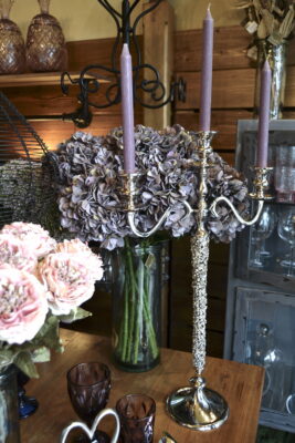 Candelabro 3 Braccia Alluminio/Metallo Argento - Jolipa - immagine 2