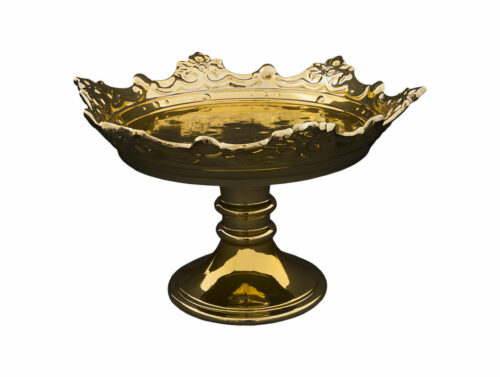 ALZATA CORONA REALE H24CM ORO – Virginia Casa