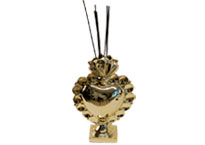 CUORE “EXVOTO” P.TA PROFUMO 0 350ML ORO – Virginia Casa