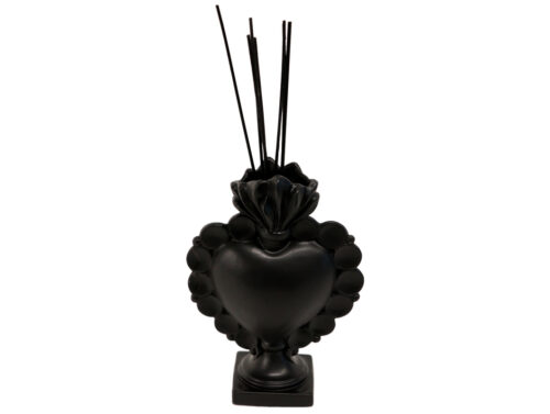 CUORE “EXVOTO” P.TA PROFUMO 0 350ML NERO – Virginia Casa