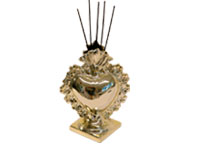 CUORE H19CM “EXVOTO” P.TA PROFUMO 0,200ML ORO – Virginia Casa