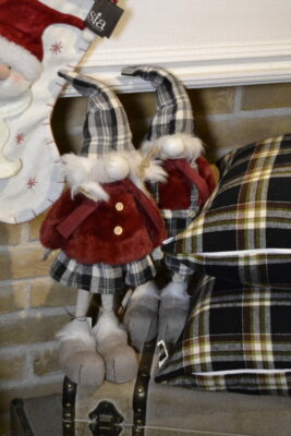 Babbo Natale Tessuto Rosso/Nero/Bianco Small - Jolipa - immagine 2