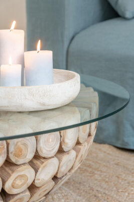 Candela Cilindrica Azzurro M - Jolipa - immagine 2