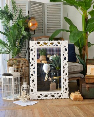 Specchiera White Antique - Orchidea Milano