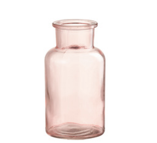 Vaso Bottiglia Largo Rosa Large – Jolipa