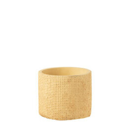 Flowerpot Sunny Cement Beige Extra Small – Jolipa