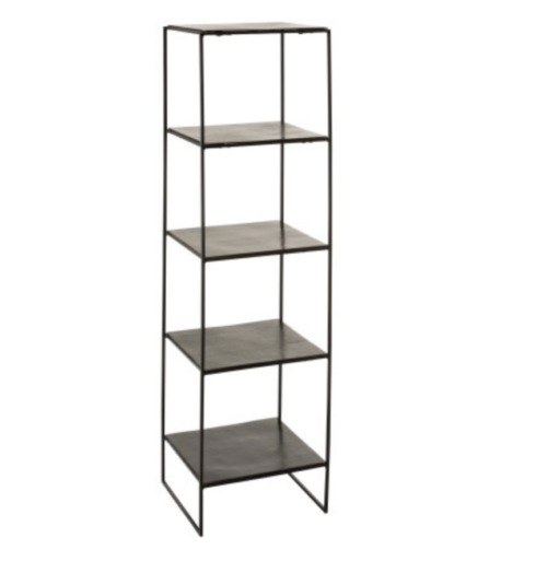 Scaffale 5 Ripiani oxidize alluminio/ferro – Jolipa