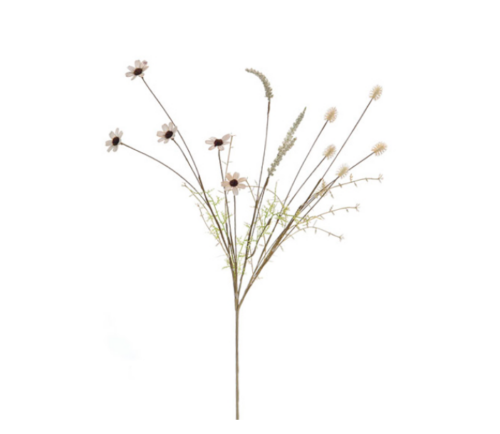 BUSH FIORI DI CAMPO DRIED CM58 BIANCO – BRUCO