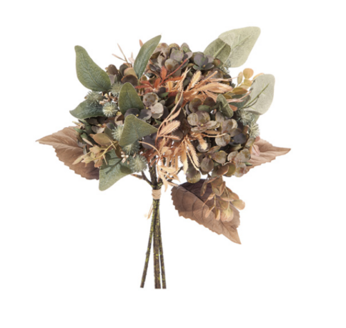 BUNDLE ORTENSIE E EUCALIPTUS CM37 VERDE – BRUCO