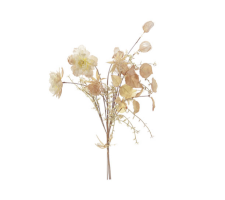 BUNDLE MIX DRIED FLOWERS CM62 SALMONE - BRUCO