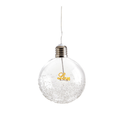 SFERA PENDENTE VETRO LOVE - BRUCO