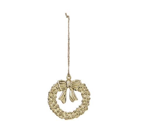 DECORAZIONE METAL CORONA FIOCCO – BRUCO