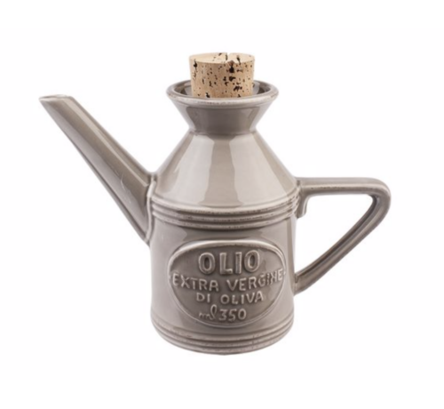 AMPOLLINA OLIO H16CM “OSTERIA” ARGILLA – VIRGINIA CASA