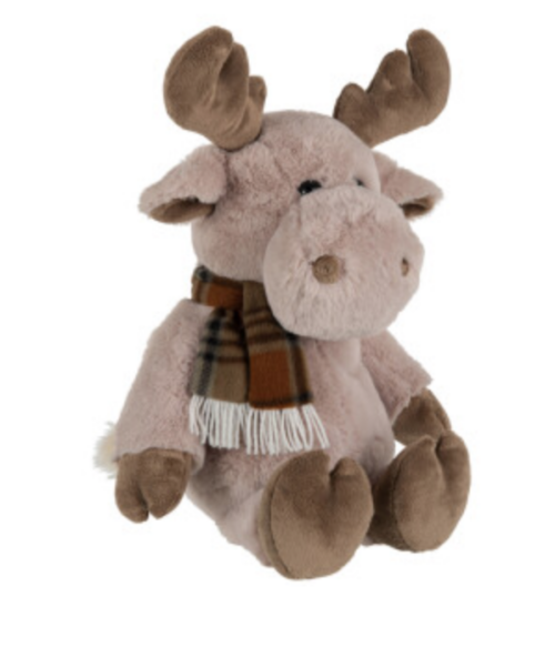 Renna con sciarpa peluche Jolipa
