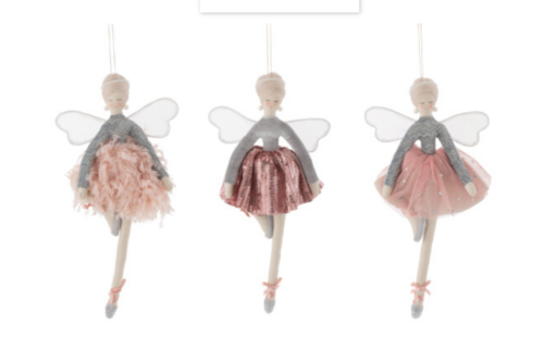 Angelo Sospensione Vestito Rosa/Grigio