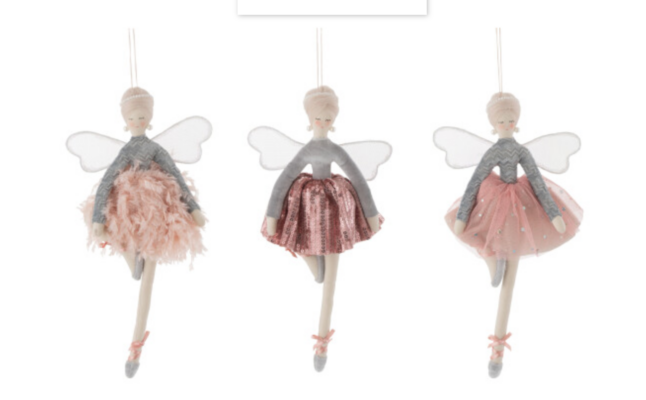 Angelo Sospensione Vestito Rosa/Grigio