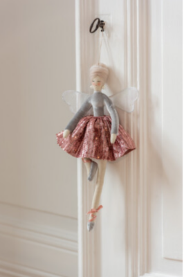 Angelo Sospensione Vestito Rosa/Grigio - immagine 2