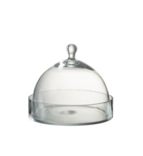 Campana Rotondo Vetro Trasparente Small