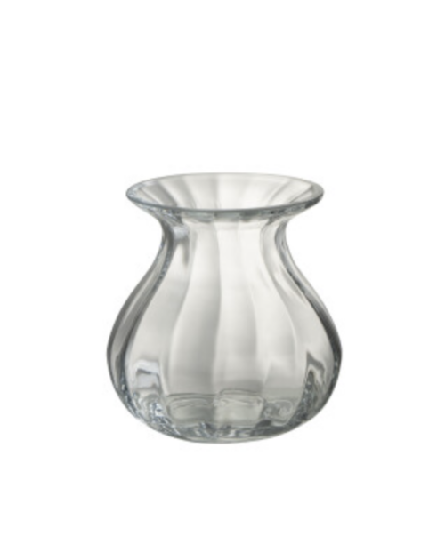 Vaso Amo Vetro Trasparente Small – Jolipa
