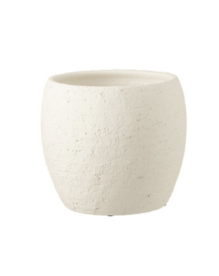Portavasi Enya Ceramica Bianco Extra Large - Jolipa