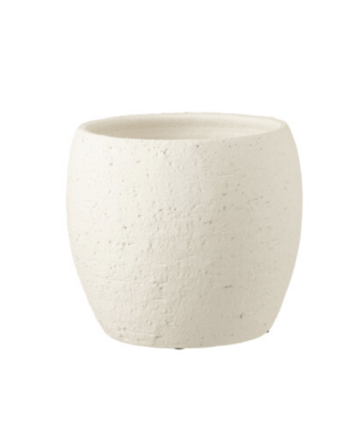Portavasi Enya Ceramica Bianco Extra Large – Jolipa