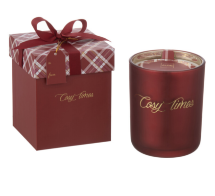 Candela Profumata Cosy Times Sapphire Amber Tea - JOLIPA