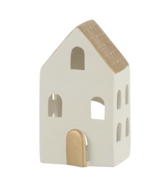 Casa Porcellana Oro/Bianco Medium - JOLIPA
