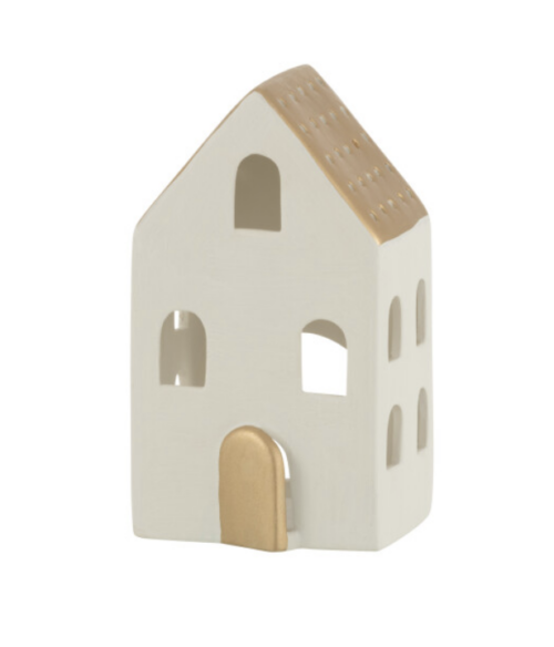 Casa Porcellana Oro/Bianco Medium – JOLIPA