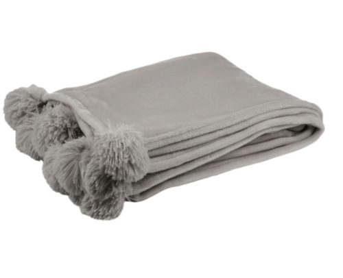 Plaid Pompon Talpa – JOLIPA