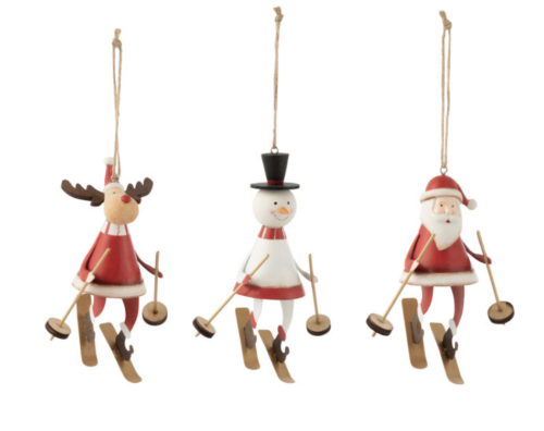Assortimento di 3 personaggi in metallo colorato – JOLIPA