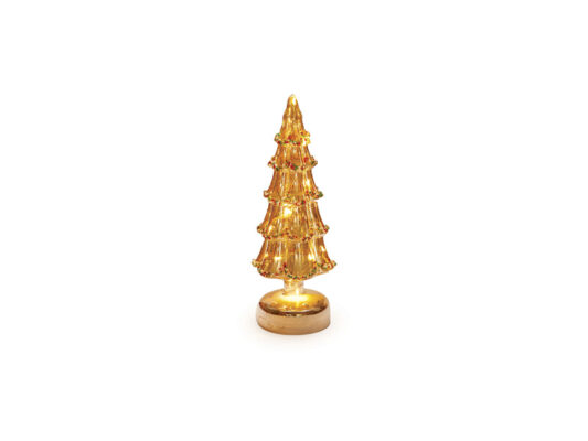 Albero di Natale in vetro small ambra