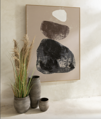 Portavasi Gio Ceramica Marrone Medium - immagine 2