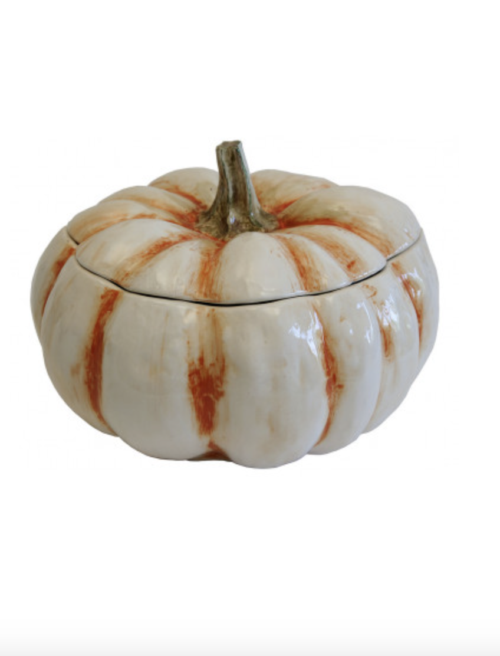Zuppiera a zucca in ceramica Virginia