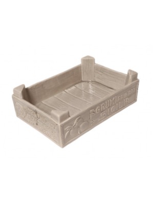 Cassettiera frutta piccola in ceramica beige | Virginia Casa (Copia)