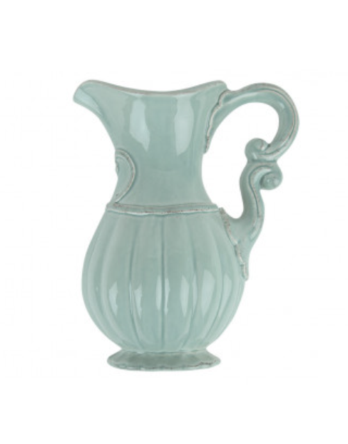 Evaporatore brocca in ceramica acquamarina | Virginia Casa