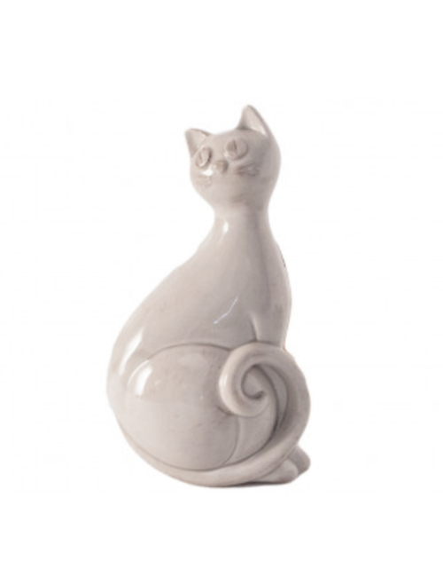 Evaporatore gatto in ceramica grigio corda | Virginia Casa