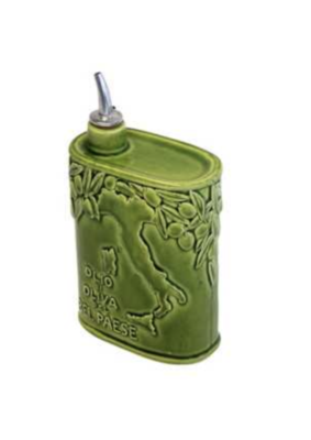 Lattina olio in ceramica verde - VIRGINIA CASA