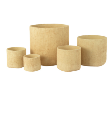Vaso in cemento naturale XXL - JOLIPA